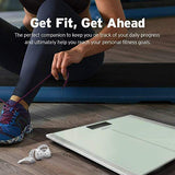 Etekcity Scale for Body Weight, Bathroom Digital Electric Scale for People, Measures Weight up to 400 lbs, White