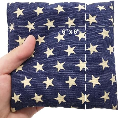 SPORT BEATS Cornhole Bags Set of 8 Regulation Weight & Size Corn Hole Bags Bean Bags for Cornhole Game Includes Carry Case