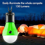 Tent Lamp 5 Packs Portable Tent Light Clip Hook Hurricane Emergency Lights LED Camping Light Bulb Camping Tent Lantern Equipment for Camping Hiking Backpacking Fishing Outage