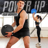 Yes4All Slam Balls, 10-40lb Medicine Ball Weight, Durable PVC Sand Filled Workout Dynamic Medicine Ball for Core Strengthen