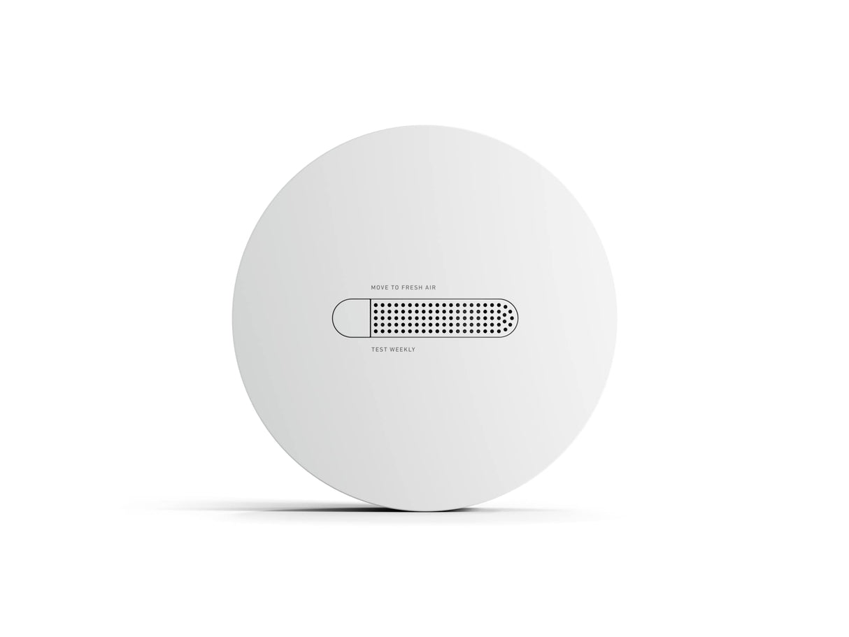 SimpliSafe Smoke & Carbon Monoxide Detector & Motion Sensor - Compatible with Gen 2 Home Security System,White