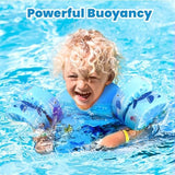 HeySplash Toddler Swim Vest, Toddler Floaties Fit 13-30 Lbs, Puddle Kids Jumper with Adjustable Strap, Pool Float Jacket Arm Floaties Baby Floatie Water Wing, Pool Sea Swimming Aid