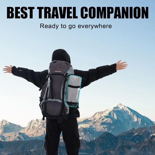 MOON LENCE Portable Camping Chair Backpacking Chair - The 4th Generation Ultralight Folding Chair - Compact, Lightweight Foldable Chairs for Hiking Mountaineering, Beach