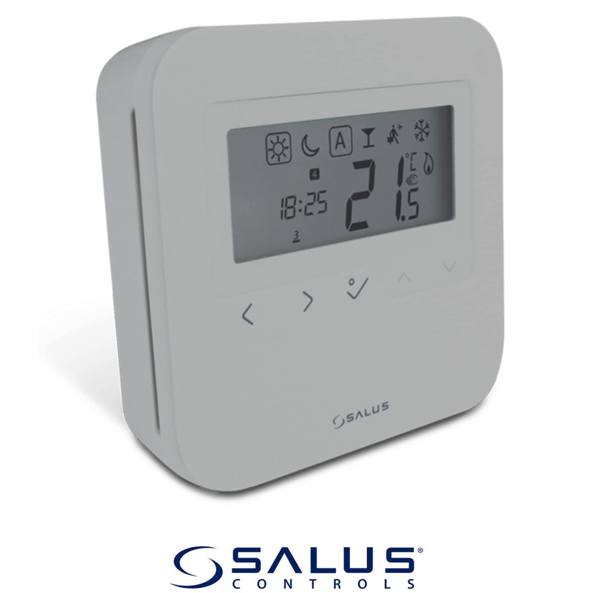 Kudos-Trading - Salus HTRP230 Thermostat Digital Programmable Controls for Water Underfloor Heating Kits Multi Zone or Radiators Home Central Heating Room Stat.