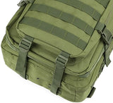 REEBOW GEAR Military Tactical Backpack Large Army 3 Day Assault Pack Molle Bag Boys Backpacks for School Army Green