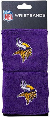 Franklin Sports NFL Team Logo Wristbands - Pair of Youth Wristbands for Costumes and Uniforms