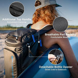 Backpack Cooler Insulated Leak Proof 30/45 Cans, 2 Insulated Compartments Thermal Bag, Portable Lightweight Beach Travel Camping Lunch Backpack for Men and Women