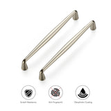 Ravinte 10 Pack 6-1/4 Inch Brushed Nickel Kitchen Cabinet Handles Solid Zinc Alloy Cabinet Pulls Cupboard Hardware Drawer Handles