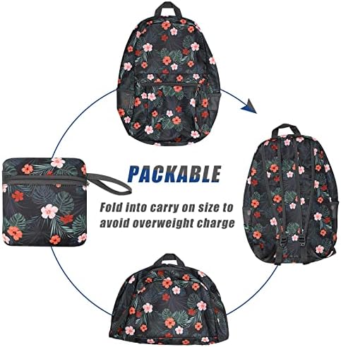 G4Free 20L Lightweight Packable Backpack Travel Hiking Daypack Foldable Backpack for Men Women