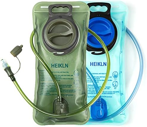 Hydration Bladder 2L-3L,Leak Proof Water Reservoir, BPA Free Military Water Storage Bladder Bag Hydration Pack Replacement Easy Clean for Bicycling Hiking Camping Hunting Running