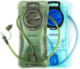 Hydration Bladder 2L-3L,Leak Proof Water Reservoir, BPA Free Military Water Storage Bladder Bag Hydration Pack Replacement Easy Clean for Bicycling Hiking Camping Hunting Running