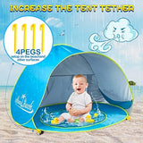 Monobeach Baby Beach Tent Pop Up Portable Shade Pool UV Protection Sun Shelter for Infant