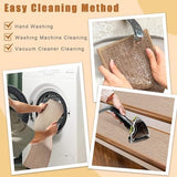 Stair Treads for Wooden Steps Indoor,8" X 30" (15 in Pack) Carpet Stair Treads for Wood Stairs, Machine Washable Stair Runners for Kids Elders and Pets,Beige