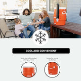 Igloo Sports Cooler Water Beverage Dispenser, Insulated 5 & 10 Gallon Water Cooler, Insulated Drink Dispenser with Spout, Portable Handwashing Stations