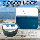 Reaction Tackle Braided Fishing Line - Pro Grade Power Performance for Saltwater or Freshwater Fish - Colored Fishing Line Braid for Extra Visibility