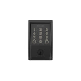 Schlage Encode Smart Wi-Fi Deadbolt Lock with Touchscreen Keypad, Keyless Front Door Entry, App Control, Alexa, Google Home and Airbnb Compatible, Matte Black, BE489WB CEN 622