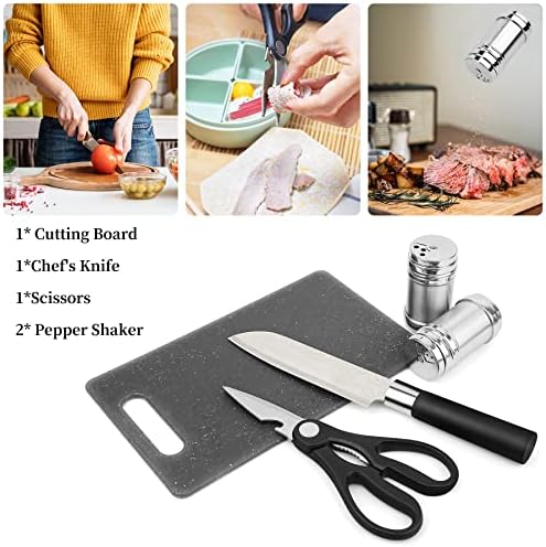 Camping Cooking Utensils Set, Stainless Steel Grill Tools, Camping BBQ Cookware Gear and Equipment for Travel Tenting RV Van Picnic Portable Kitchen Essentials Accessories
