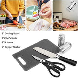 Camping Cooking Utensils Set, Stainless Steel Grill Tools, Camping BBQ Cookware Gear and Equipment for Travel Tenting RV Van Picnic Portable Kitchen Essentials Accessories