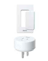 Zoiinet Remote Control Outlet Plug, 80-275V/15A/1500W Wireless Light Switch