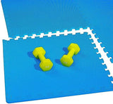 BalanceFrom Puzzle Exercise Mat with EVA Foam Interlocking Tiles for MMA, Exercise, Gymnastics and Home Gym Protective Flooring, Multiple Sizes and Colors
