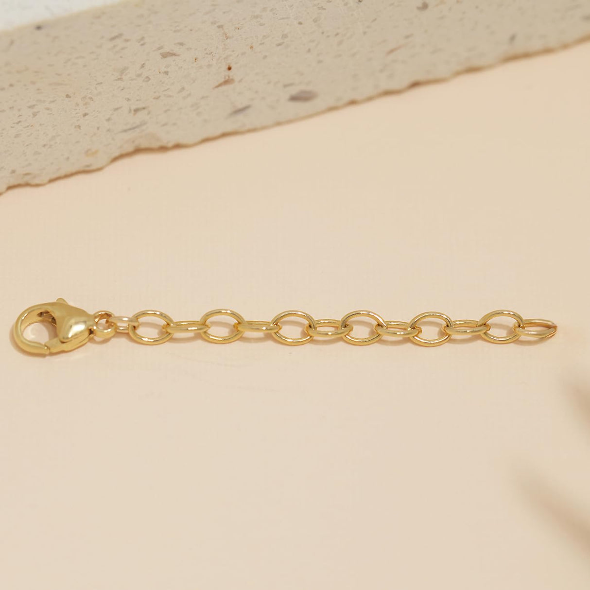BENIQUE Necklace Bracelet Extender - 14K Gold Filled or Solid 925 Sterling Silver Extension, Medium Size Jewelry Chain, Durable Strong Removable 2" 4" or 6" Made in USA