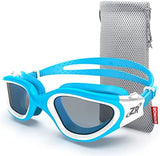 ZIONOR G1 Polarized Swimming Goggles for Unisex Adult Women Anti Fog 100% Anti UV Diving Goggles