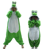 XXL Adult Unisex Green Yoshi Kigurumi Onesie Suit Halloween Christmas Anime Pajamas Yoshi Cosplay Costumes Disfraz Couple