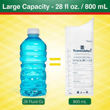 Disposable Urinal for All Genders, Adults, and Children (18 Pack) Designed for Emergencies, Travel, Camping, Car Rides, and more (TJ1A-C)