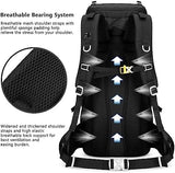 Esup 50L Hiking Backpack Men Camping Backpack with rain cover 45l+5l Lightweight Backpacking Backpack Travel Backpack