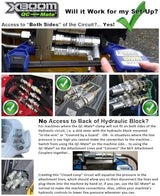 QC-Mate by XBoom Coupler (1/2" & 3/4" Duo-Jaw Set, 12” QC-Mate Clamp)