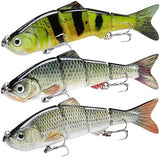 TRUSCEND Swimmax for Saltwater and Freshwater, Realistic Fishing Lures for Bass Trout Crappie Walleye Pike Bluegill Salmon, Swimbait for Bass Fishing, Amazing Fishing Gear Gifts for Family Fishing
