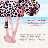 HeySplash Toddler Swim Vest, Toddler Floaties Fit 13-30 Lbs, Puddle Kids Jumper with Adjustable Strap, Pool Float Jacket Arm Floaties Baby Floatie Water Wing, Pool Sea Swimming Aid