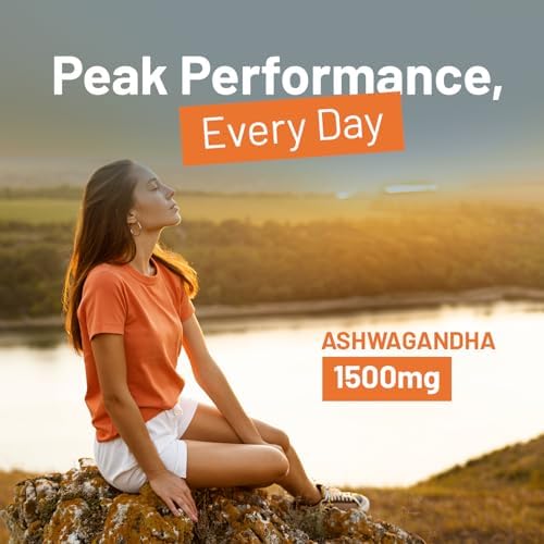 Ashwagandha 1500mg 180 Vegan Tablets | 6 Months’ Supply | Pure High Strength Ashwagandha Root Extract | Made in UK by Prowise Healthcare