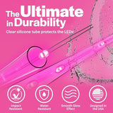 Brightz WheelBrightz LED Bike Wheel Lights - 2025 Edition with Superior Straps & LED-Weatherproof Shield! 14 Colors - Unmatched Durability, Visibility & 48+ Hours of Dazzling Illumination