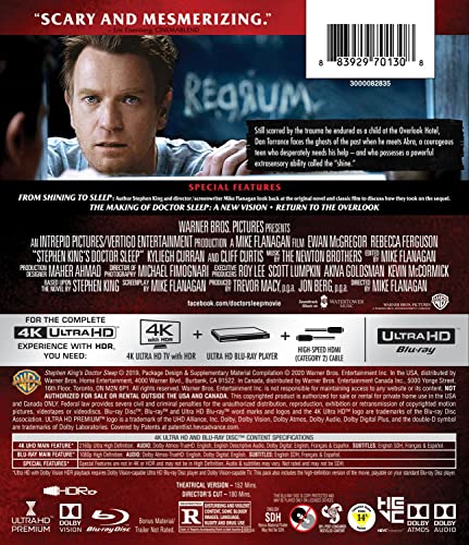 Doctor Sleep [4K UHD]