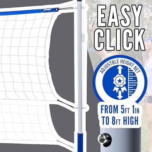 Franklin Sports Volleyball and Badminton Set