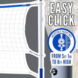 Franklin Sports Volleyball and Badminton Set