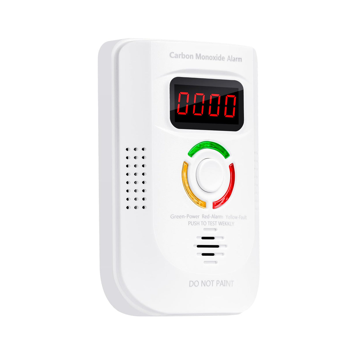 Advanced Detection Device with Alerts Systems Home Safe Carbon Monoxide Alarms ABS for Indoor Air Assurances Office Hotel Alarm