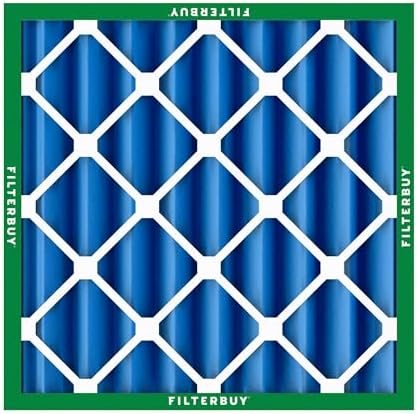 Filterbuy 20x20x4 Air Filter MERV 13 Optimal Defense (4-Pack), Pleated HVAC AC Furnace Air Filters Replacement (Actual Size: 19.50 x 19.50 x 3.63 Inches)