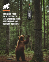 Gonex Bear Bag 10L with Bell Whistle Bear Canister for Backpacking Ultralight Waterproof Food Storage Bag for Hiking, Outdoor, Camping, Fishing, Kayaking