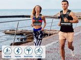 VBSD Adjustable Weighted Vest for Men Women, 4-10lb Vest with 6 Ironsand Weights, Body Weight Vest with Reflective Strip for Running, Walking, Strength Training, Workouts