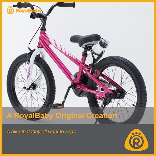 RoyalBaby Kids Bike EZ Freestyle Training Free Balance to Pedal Easy Learning Bicycle, 12-18 Inch for Toddlers to Big Kids