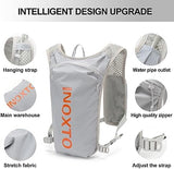 INOXTO Running Hydration Vest Backpack,Lightweight Insulated Pack with 1.5L Water Bladder Bag Daypack for Hiking Trail Running Cycling Race Marathon for Women Men