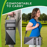 Golf Cooler Bag Plus 2 Ice Packs - Keeps Drinks Cold for Hours - Holds 6 Beer Cans or 2 Wine Bottles - Fits Discreetly in Golf Bags - Insulated Beer Sleeve and Cooler
