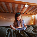Onite 4-Pack USB LED Light Bulb | 2700K Warm White | Emergency Backup Lighting for Camping, RV, Garage, and Power Outage Preparedness