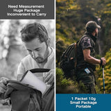 Portable Toilet Absorbent Gel, Portable Toilet Powder Poo Urine Powder for Camping Outdoor Hiking