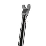 Amazon Basics Door Security Bar, 25-45 inch Adjustable, Security Door Stopper, for Home, Apartment, Hotel, Travel, Black, 1-Pack