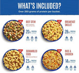 Mountain House Essential Bucket | Freeze Dried Backpacking & Camping Food | 22 Servings | Gluten-Free