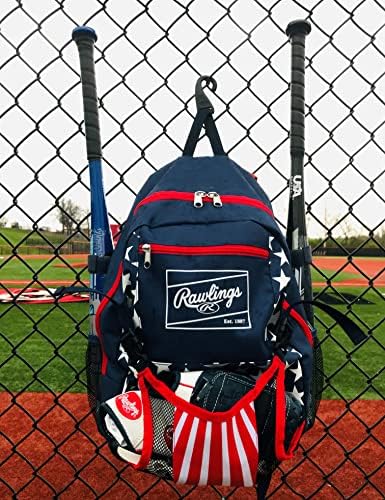 Rawlings | REMIX T-Ball & Youth Backpack Equipment Bag | Baseball/Softball | Multiple Colors