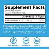 Doctor's Best Niacin 500 mg Extended Release Supplement for Men & Women - Minimizes Skin Flush, Niacin as Nicotinic Acid 500mg, Cardiovascular Health Support, Gluten Free, Vegan, Non GMO - 120 Tablets